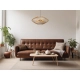 MESH - Lampa wisząca - Ø 88 cm - 3xE27 - Matt Gold / Brass 21423/88/02 Lucide